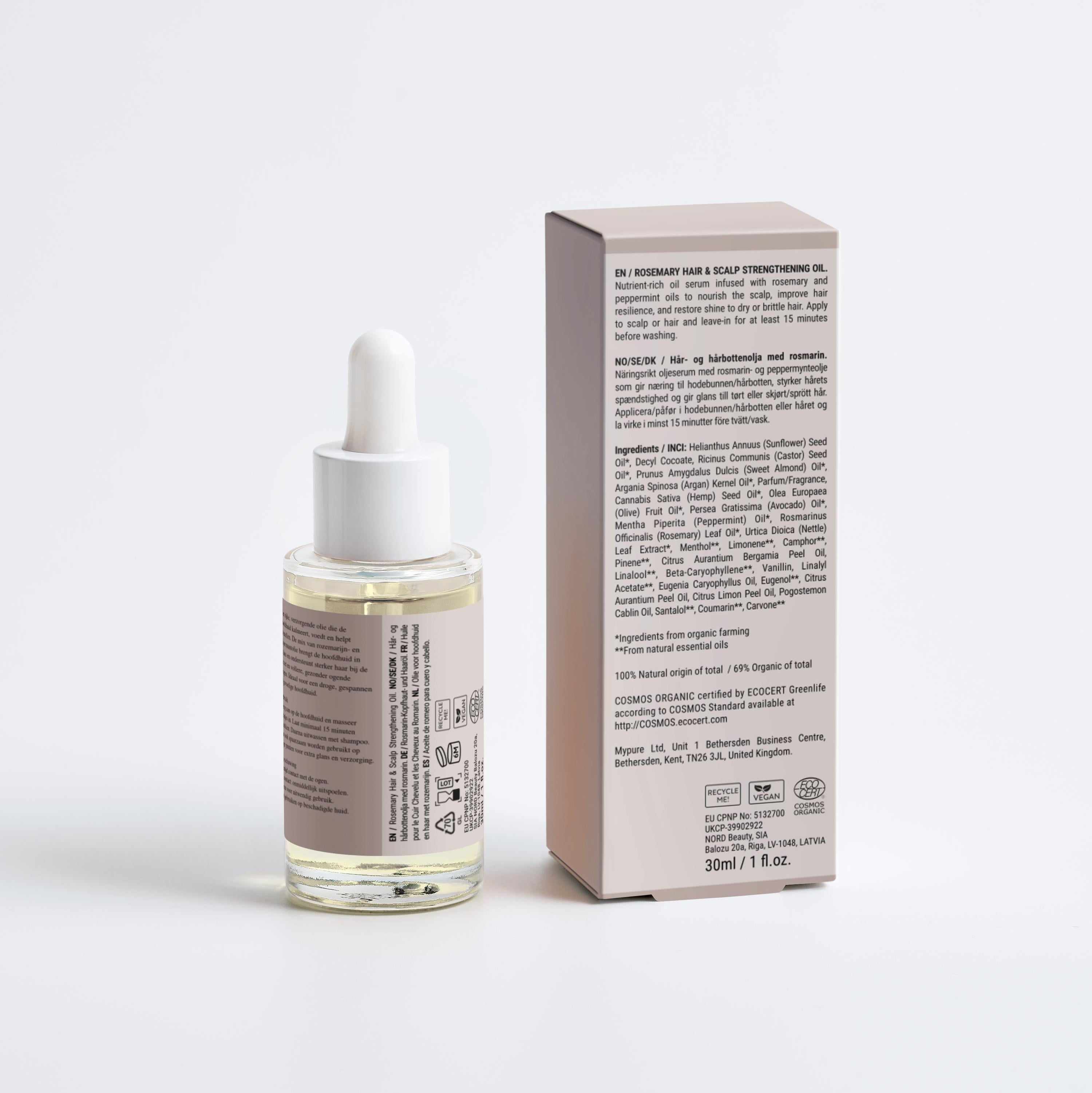 Rosemary Hair & Scalp Strengthening Oil